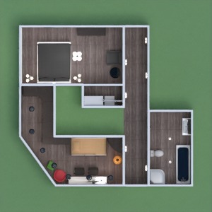 floorplans maison meubles décoration salle de bains chambre à coucher salon cuisine eclairage salle à manger architecture 3d