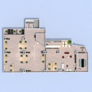 floorplans 办公室 改造 单间公寓 3d