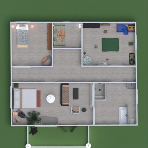 floorplans 独栋别墅 家具 装饰 照明 3d