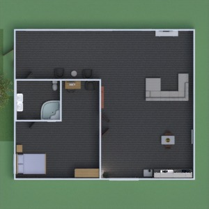 floorplans łazienka sypialnia pokój dzienny 3d