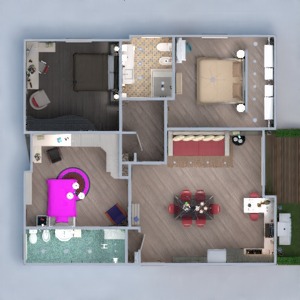 floorplans butas namas terasa pasidaryk pats аrchitektūra 3d