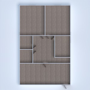 floorplans apartamento casa varanda inferior 3d