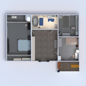 floorplans casa garagem paisagismo 3d