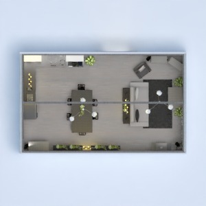 планировки дом мебель гостиная кухня освещение 3d