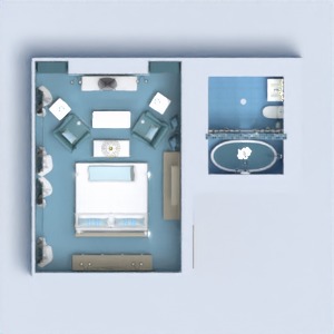 floorplans butas vonia miegamasis 3d