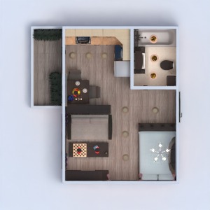 floorplans apartamento mobílias decoração faça você mesmo banheiro quarto quarto cozinha iluminação reforma estúdio 3d
