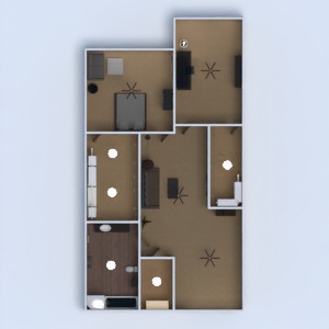 floorplans furniture decor bedroom garage kitchen outdoor architecture 3d