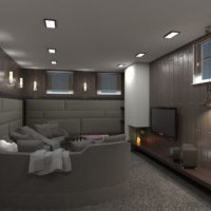 floorplans 公寓 独栋别墅 家具 客厅 照明 改造 储物室 3d