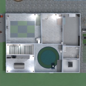 floorplans casa banheiro quarto quarto garagem 3d