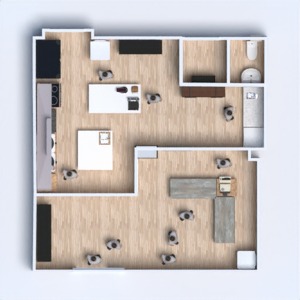 floorplans 儿童房 3d