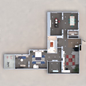 планировки квартира мебель декор ванная спальня гостиная кухня столовая 3d