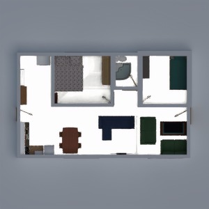 floorplans casa mobílias 3d