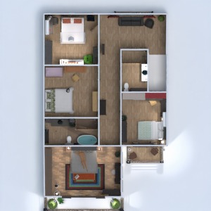 floorplans namas baldai dekoras pasidaryk pats vonia miegamasis svetainė garažas virtuvė аrchitektūra sandėliukas 3d