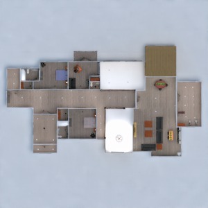 floorplans namas vonia svetainė virtuvė eksterjeras vaikų kambarys valgomasis аrchitektūra sandėliukas prieškambaris 3d