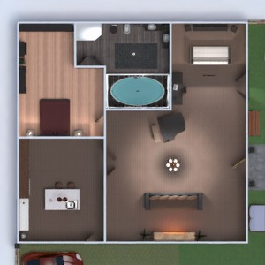 floorplans butas dekoras pasidaryk pats vonia miegamasis svetainė eksterjeras kraštovaizdis 3d