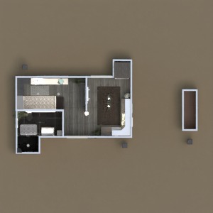 planos casa terraza muebles decoración cuarto de baño salón cocina exterior descansillo 3d