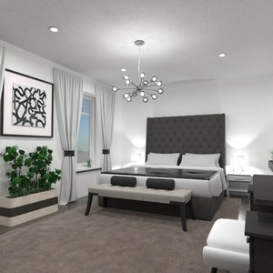 планировки мебель декор спальня 3d