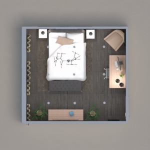 планировки декор спальня освещение 3d