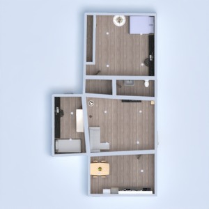 floorplans butas namas baldai 3d