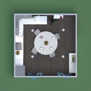 floorplans dom wystrój wnętrz kuchnia oświetlenie jadalnia 3d