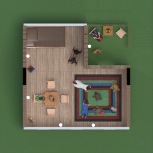 floorplans dom na zewnątrz architektura 3d