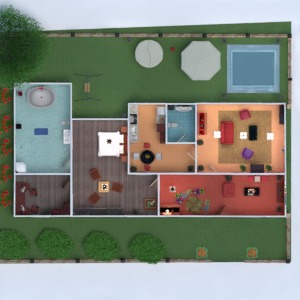 floorplans mieszkanie dom taras meble wystrój wnętrz łazienka sypialnia pokój dzienny kuchnia na zewnątrz biuro oświetlenie krajobraz jadalnia architektura mieszkanie typu studio 3d