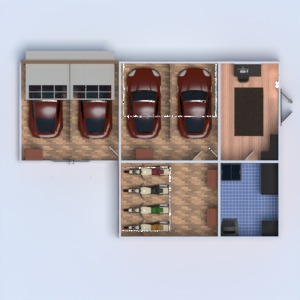 floorplans garage architecture 3d