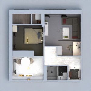 floorplans wohnzimmer garage terrasse lagerraum, abstellraum eingang 3d