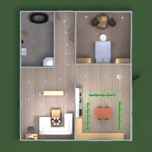 floorplans namas baldai vonia virtuvė 3d