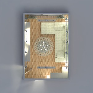 floorplans butas baldai dekoras miegamasis svetainė apšvietimas sandėliukas 3d