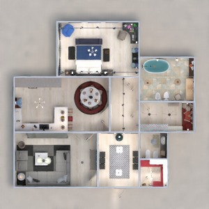 floorplans haus möbel dekor do-it-yourself badezimmer schlafzimmer wohnzimmer küche büro beleuchtung renovierung haushalt café esszimmer architektur lagerraum, abstellraum eingang 3d