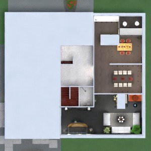 floorplans butas namas terasa baldai vonia miegamasis svetainė garažas virtuvė eksterjeras vaikų kambarys apšvietimas valgomasis аrchitektūra prieškambaris 3d