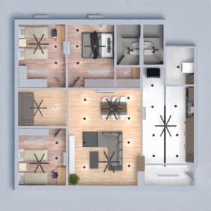 floorplans 厨房 3d