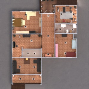 floorplans dom taras meble wystrój wnętrz łazienka sypialnia pokój dzienny garaż kuchnia na zewnątrz pokój diecięcy biuro oświetlenie gospodarstwo domowe architektura 3d