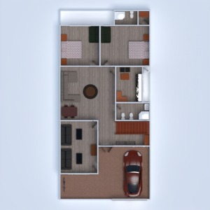 floorplans haus möbel wohnzimmer 3d