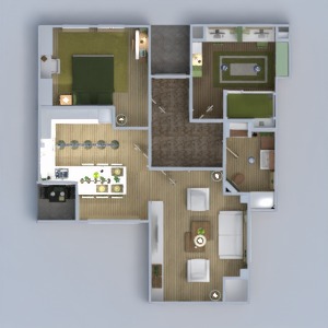 floorplans apartment house bathroom bedroom living room kitchen kids room architecture 3d