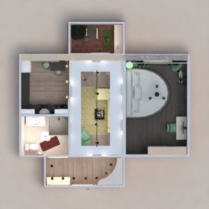 progetti appartamento angolo fai-da-te monolocale 3d