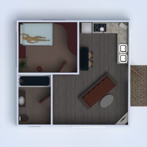 floorplans appartement meubles diy salle de bains chambre à coucher salon cuisine 3d