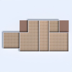 floorplans apartamento área externa cozinha quarto utensílios domésticos 3d