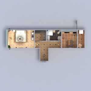 floorplans apartamento mobílias faça você mesmo banheiro quarto cozinha iluminação reforma utensílios domésticos despensa patamar 3d
