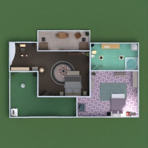 floorplans namas terasa baldai dekoras vonia miegamasis svetainė virtuvė eksterjeras apšvietimas namų apyvoka valgomasis аrchitektūra prieškambaris 3d