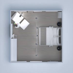 floorplans wystrój wnętrz sypialnia pokój dzienny oświetlenie 3d