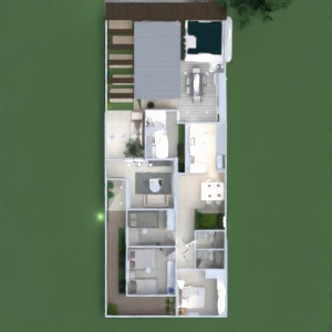 floorplans haus terrasse dekor wohnzimmer garage 3d