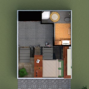floorplans mieszkanie dom meble sypialnia pokój dzienny kuchnia remont architektura 3d
