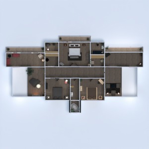 floorplans haus möbel dekor schlafzimmer wohnzimmer küche landschaft esszimmer architektur eingang 3d