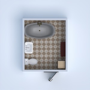 planos cuarto de baño 3d