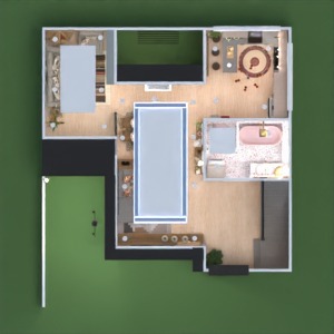 floorplans dom meble wystrój wnętrz sypialnia pokój diecięcy 3d