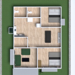 floorplans 玄关 3d