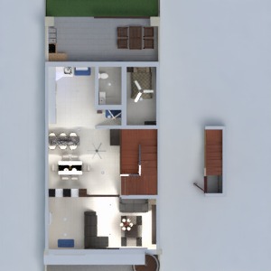 floorplans haus terrasse möbel wohnzimmer beleuchtung 3d