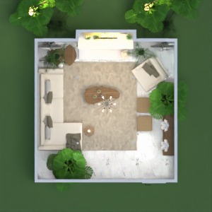 floorplans 独栋别墅 家具 装饰 照明 景观 3d